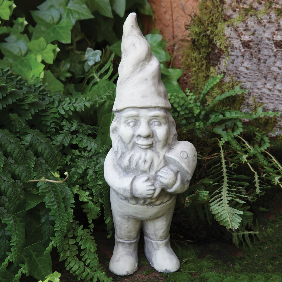 Clifford the Cement Garden Gnome - Grey