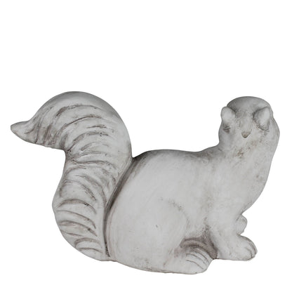 Squirrel Laying, Cement