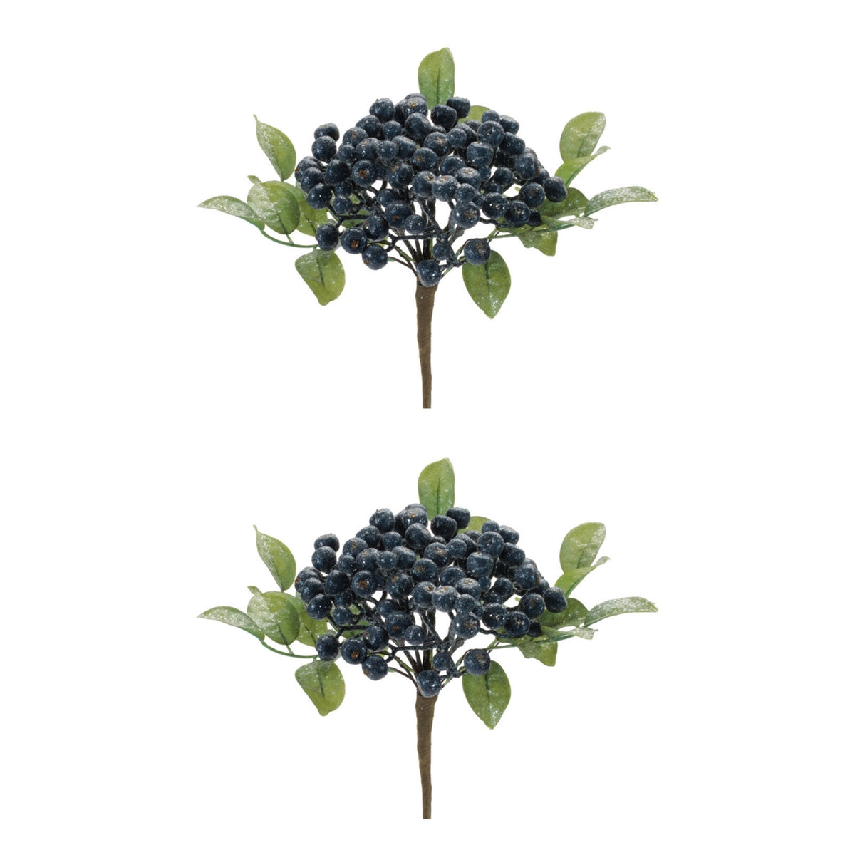 Frosted Berry Cluster (Set of 2)