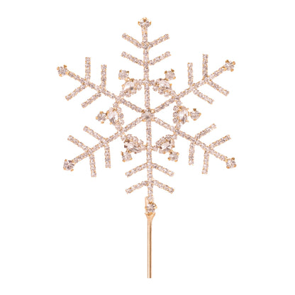 Jeweled Snowflake Stem (Set of 4)