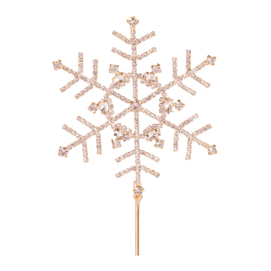 Jeweled Snowflake Stem (Set of 4)