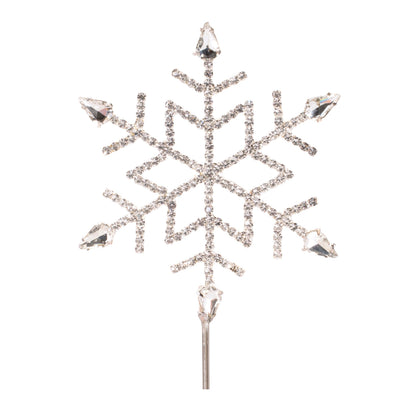 Jeweled Snowflake Stem (Set of 4)
