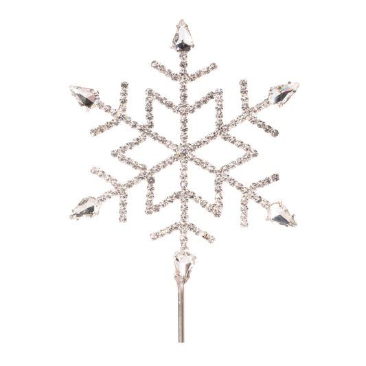 Jeweled Snowflake Stem (Set of 4)