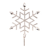 Jeweled Snowflake Stem (Set of 4)