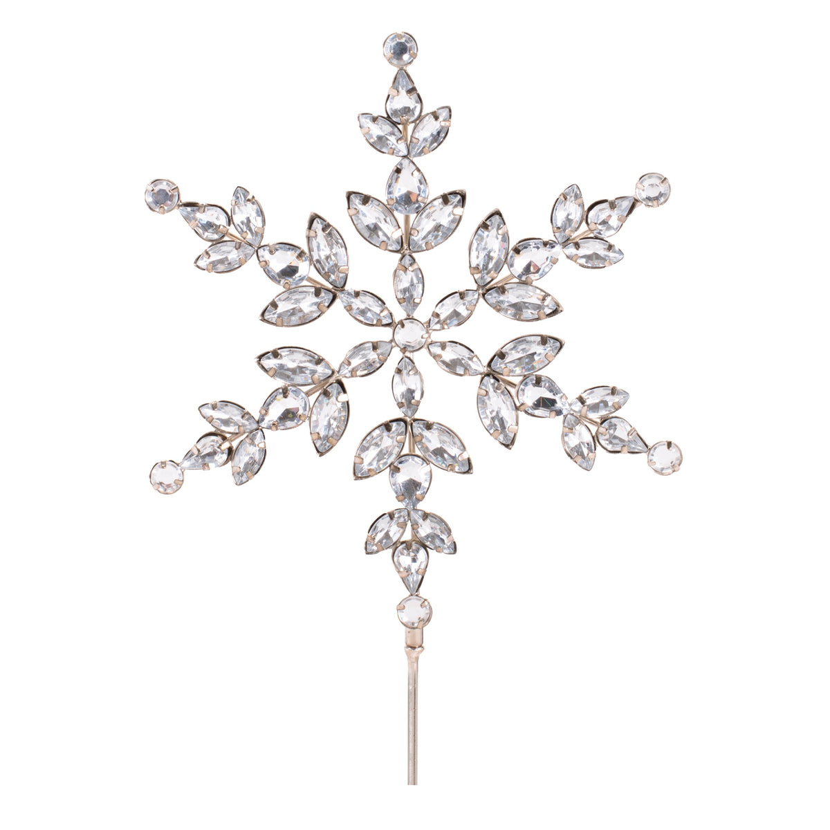 Jeweled Snowflake Stem (Set of 4)