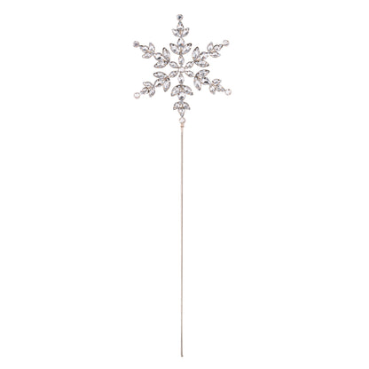 Jeweled Snowflake Stem (Set of 4)